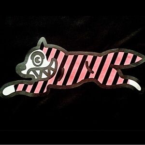 Billionaire Boys Club BBC ICECREAM Running Dog Tiger T-Shirt Black Pink Red Tee